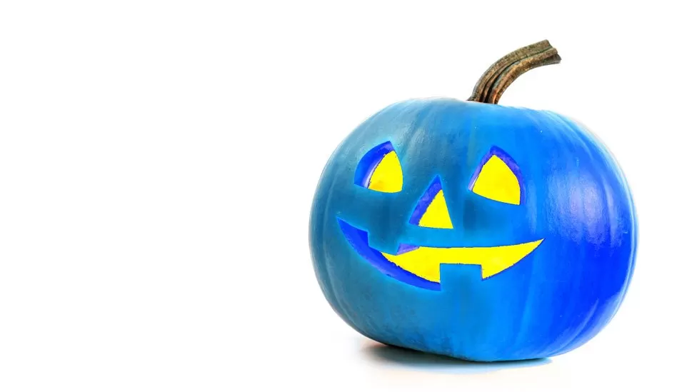 Blue Halloween Pumpkins: A Unique Tradition for Kids with Autism
